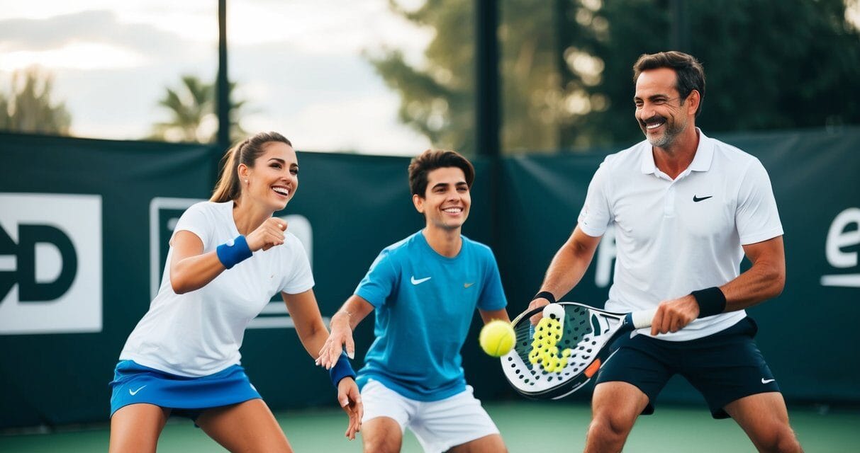 Prøv padeltennis som er en familievenlig sportsgren