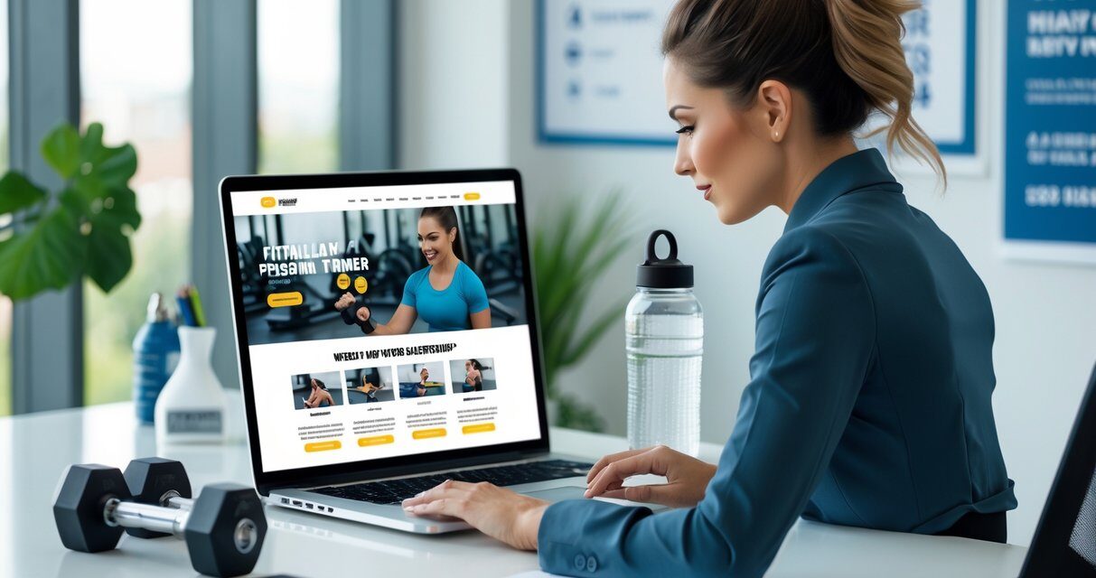 Sådan får du en hjemmeside til en personlig træner