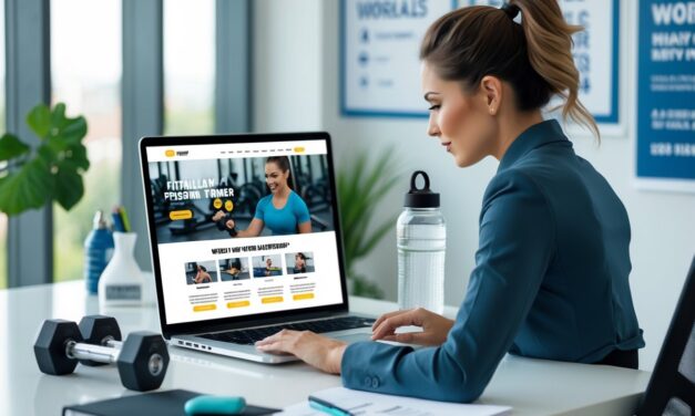 Sådan får du en hjemmeside til en personlig træner