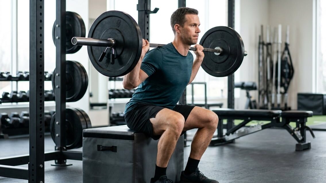 Box squat – sådan udfører du øvelsen korrekt