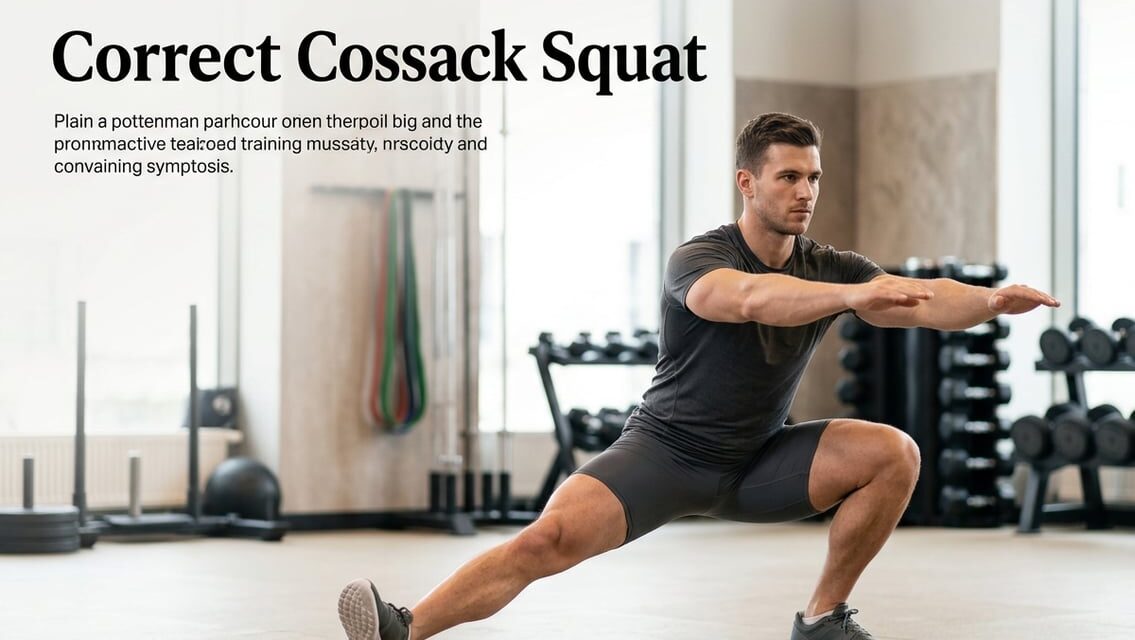 Cossack squat – teknik, udførelse og hvilke muskler du træner