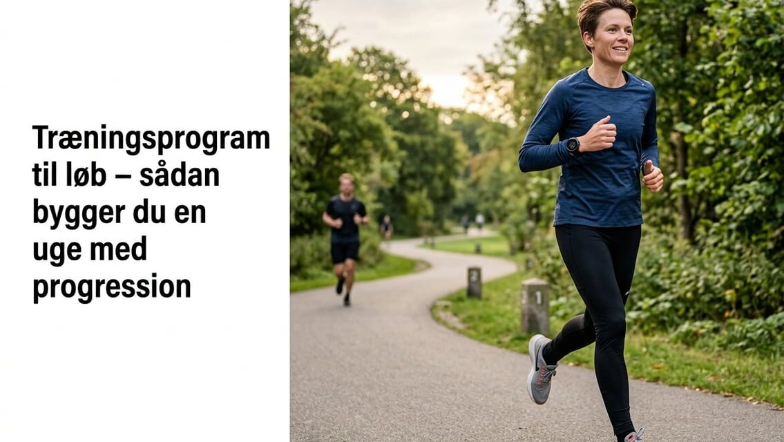 Træningsprogram til løb – sådan bygger du en uge med progression