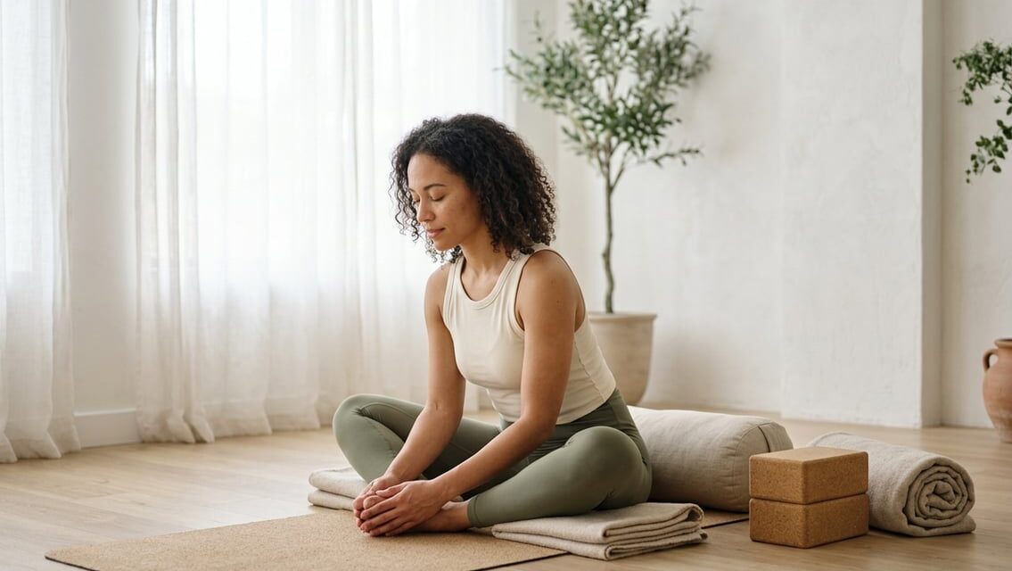 Yin yoga-øvelser – enkle stillinger til en rolig yogasession