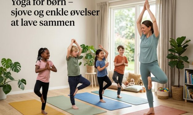 Yoga for børn – sjove og enkle øvelser at lave sammen